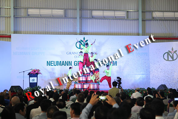Tổ chức sự kiện - Lễ khánh thành nhà máy rang xay cà phê Tập đoàn Neumann Gruppe Việt Nam - 15
