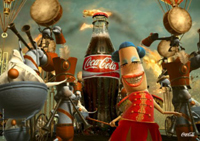 Lời chào mừng Olympic của Coca Cola đối với nghệ thuật dân gian (tiếp theo)1