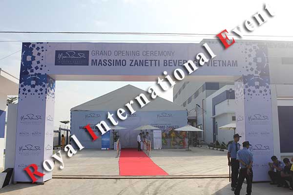 Tổ chức sự kiện - Lễ Khánh thành nhà máy rang xay cà phê Ý - Massimo Zanetti Beverage - 01