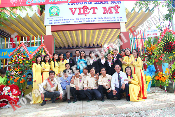 Tổ chức sự kiện khai trương Trường Mầm non Quốc tế Việt Mỹ - 05