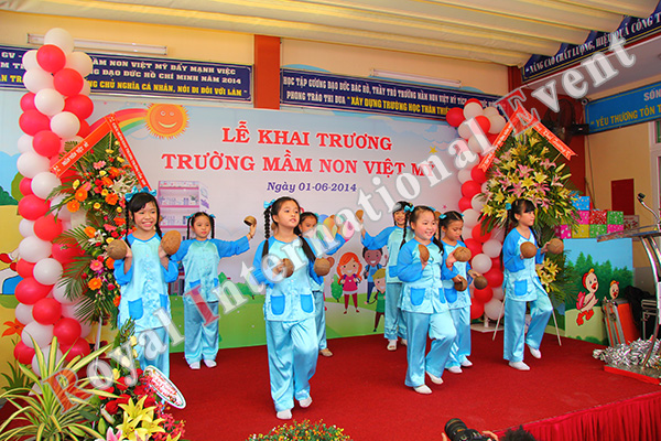 Tổ chức sự kiện khai trương Trường Mầm non Quốc tế Việt Mỹ - 12