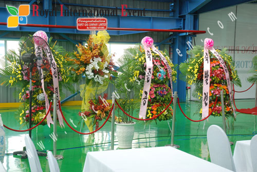 Tổ chức sự kiện Lễ khánh thành xưởng sản xuất thùng phuy thép của Công ty AK VINA tại Đồng Nai 1