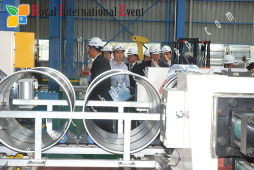Tổ chức sự kiện Lễ khánh thành xưởng sản xuất thùng phuy thép của Công ty AK VINA tại Đồng Nai 12