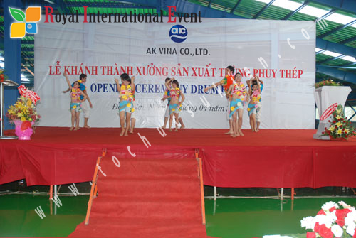 Tổ chức sự kiện Lễ khánh thành xưởng sản xuất thùng phuy thép của Công ty AK VINA tại Đồng Nai 16