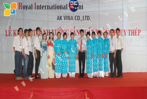 Tổ chức sự kiện Lễ khánh thành xưởng sản xuất thùng phuy thép của Công ty AK VINA tại Đồng Nai 28