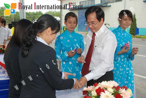 Tổ chức sự kiện Lễ khánh thành xưởng sản xuất thùng phuy thép của Công ty AK VINA tại Đồng Nai 5