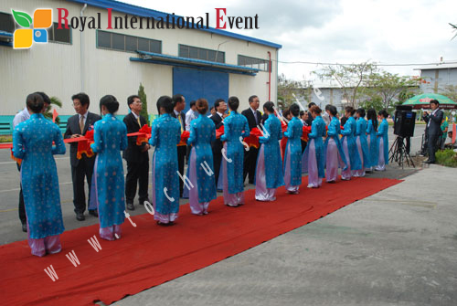 Tổ chức sự kiện Lễ khánh thành xưởng sản xuất thùng phuy thép của Công ty AK VINA tại Đồng Nai 8
