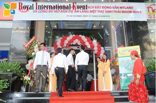 Tổ chức sự kiện Lễ khai trương Sàn giao dịch BĐS MYLAND - Công ty Cổ phần Kinh doanh và Phát triển Bình Dương (Becamex TDC) 7