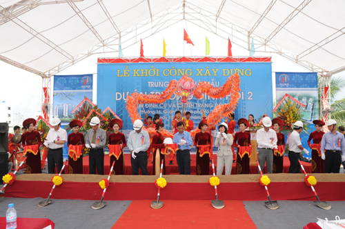 Tổ chức sự kiện: Lễ khởi công xây dựng Trung tâm nhà mẫu - Dự án Trương Đình Hội 2 -25 