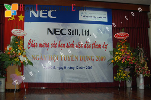 Tổ chức sự kiện cho tập đoàn N.E.C Soft Nhật Bản tại Đại học Bách Khoa Tp.HCM  14