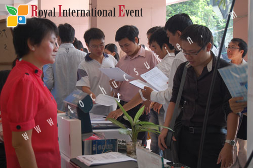Tổ chức sự kiện Sự kiện Ngày hội Doanh nghiệp & Sinh viên 2009  15