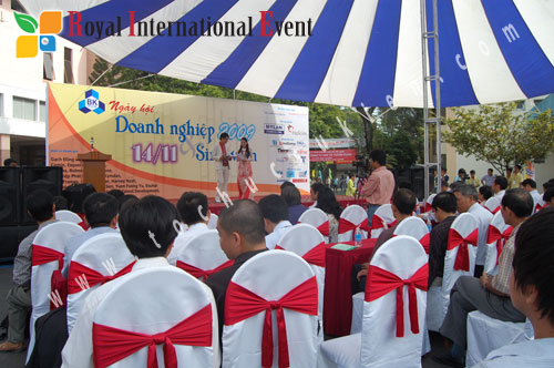 Tổ chức sự kiện Sự kiện Ngày hội Doanh nghiệp & Sinh viên 2009 8