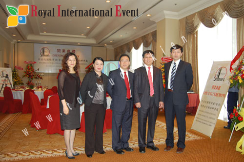 Tổ chức sự kiện Lễ khai trương VP đại  diện tại VN Công ty CP Dầu khí hóa chất Trung Quốc - Khách sạn Caravelle 9