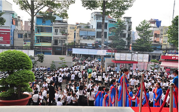 Cho thuê Tổ chức sự kiện Lễ Khai giảng Trường đào tạo Việt Mỹ 1